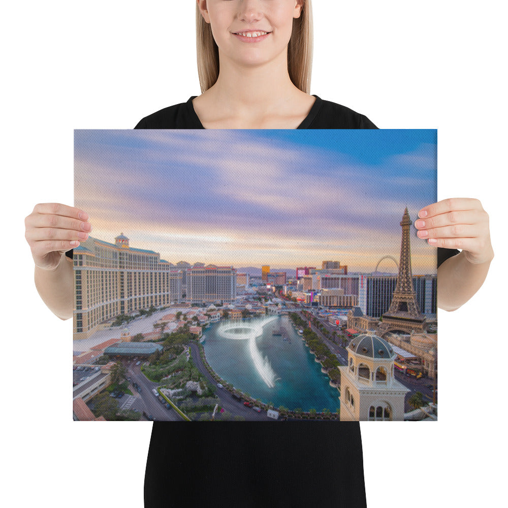 Cosmo Las Vegas Sunset Canvas