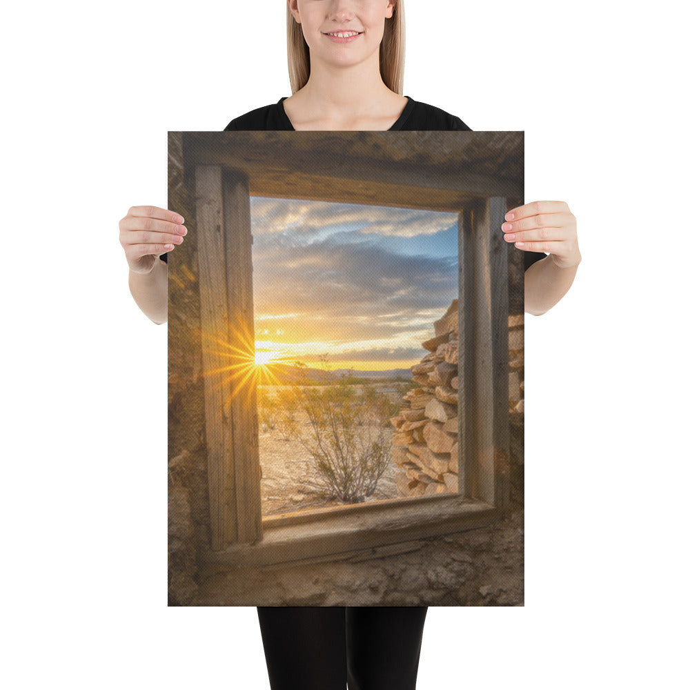 Terlingua Sunrise Canvas