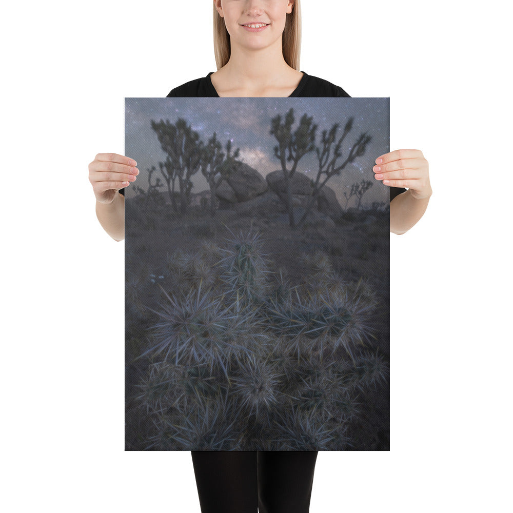 Joshua Tree Night Canvas