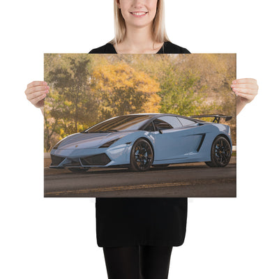 Lamborghini Gallardo Fall Canvas