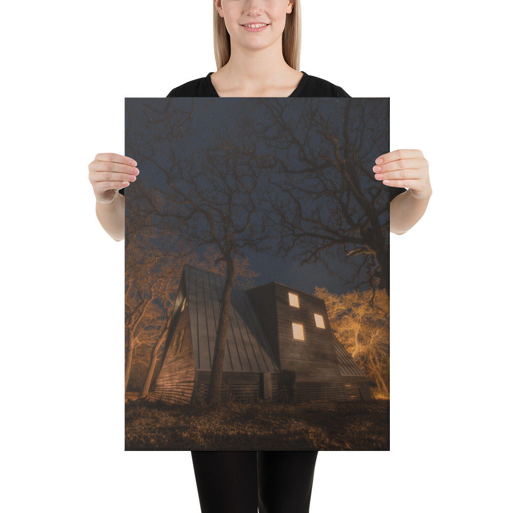 Cabin in the Woods Canvas