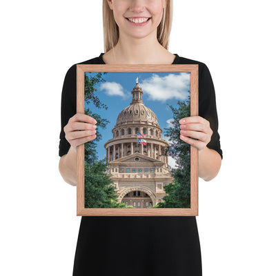 Texas State Capitol Framed Matte