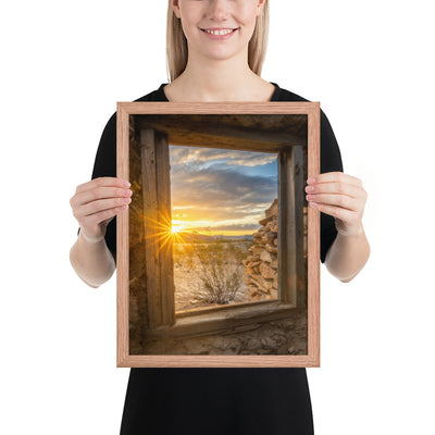 Terlingua Sunrise Framed Matte