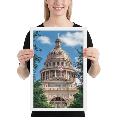 Texas State Capitol Framed Matte