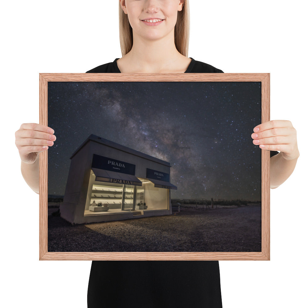 Prada Marfa Milky Way Framed Luster