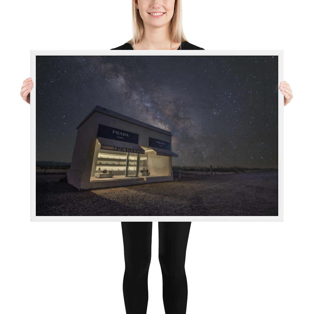 Prada Marfa Milky Way Framed Luster